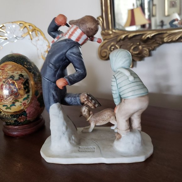 "Gay Blades" Norman Rockwell. Excellent condition. - Picture 2 of 2